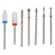 thumbnail image 5 of Brocas para quitar cutículas, 7 piezas Brocas para uñas Brocas para limas de uñas eléctricas Kit de brocas para uñas de gel acrílico Durabilidad probada en el tiempo, 5 of 8