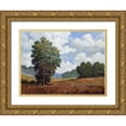 thumbnail image 1 of Johnson, Tim 14x12 Gold Ornate Wood Framed with Double Matting Museum Art Print Titled - Countryside, 1 of 4