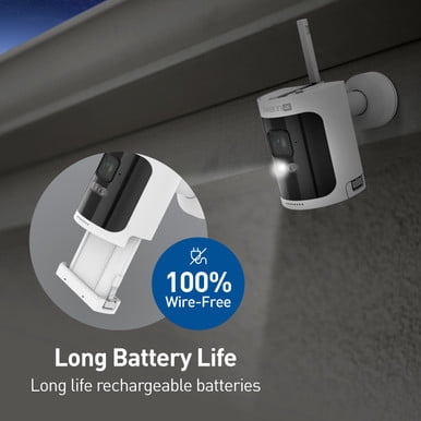 Swann AllSecure4K Wireless Security Kit with 2 x Wire-Free Cameras & NVR Tower