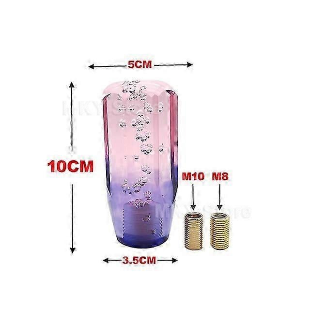 High Quality 10/15/20cm Car Gear Shift Knob Acrylic Manual Transmission Shifter Bubble Car Gear Shift Knob