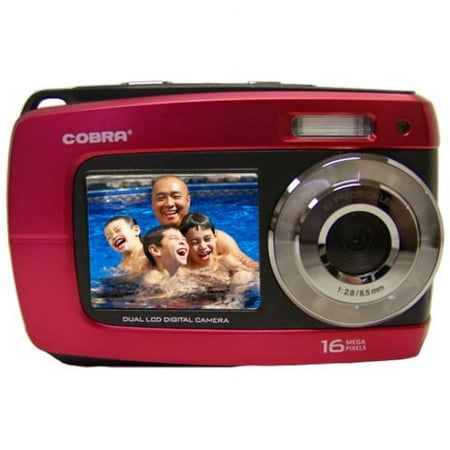 Cobra Digital DCA1670 16 Megapixel Compact Camera, Red