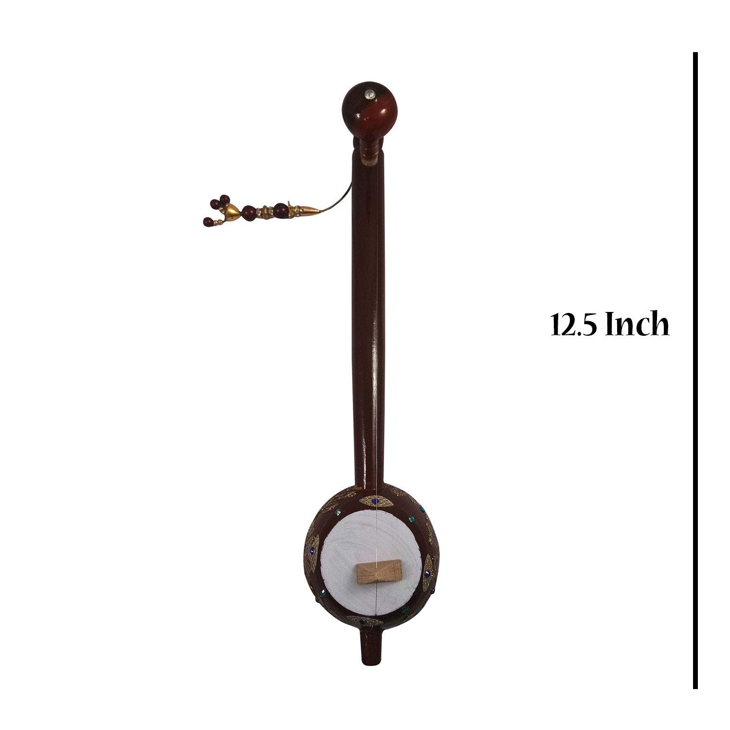 India Meets India 12.5 inch playing Tumbi Ektara Iktara Handmade Indian Folk Music Instrument