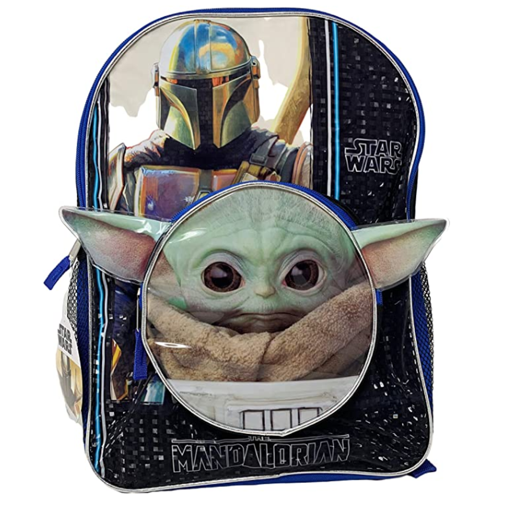 Star Wars Star Wars"The Child" Baby Yoda 16" Backpack with Head