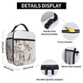 thumbnail image 6 of Dragonfly Lunch Bag Portable Thermal Lunch Box for Men and Women, 6 of 6