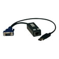 thumbnail image 1 of Tripp Lite USB Server Interface Unit 8 Pack KVM Switch HD15 USB RJ45 TAA - Clavier / Vidéo / Souris / Adaptateur USB - HD-15 (VGA) (m) vers USB, RJ-45 (Lot de 8), 1 of 7
