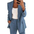 thumbnail image 1 of Blazer+pantalon Léger 2 Pcs pour Femmes -aa, 1 of 2