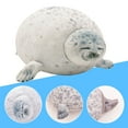 thumbnail image 4 of ChubbBlob Seal Cute Cushion Plush Pillow Toy Animal Cushion Soft Sleeping 16inch/40cm(Type B), 4 of 6