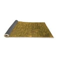 thumbnail image 2 of Ahgly Company Indoor Round Oriental Orange Industrial Area Rugs, 6' Round, 2 of 4