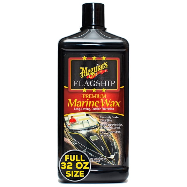 Marine Wax Meguiar's Flagship Premium 946 ml con pulidor y removedor