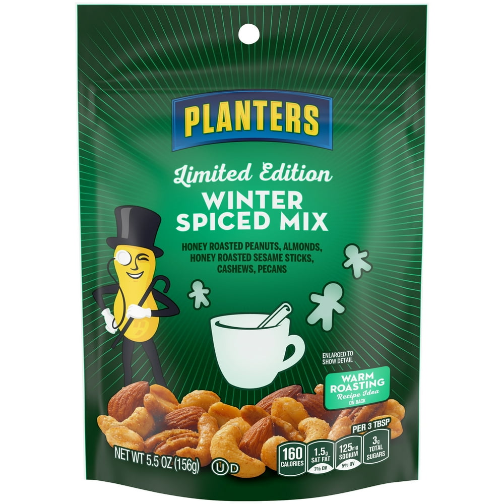 Planters Limited Edition Winter Spiced Trail Mix Snack with Honey