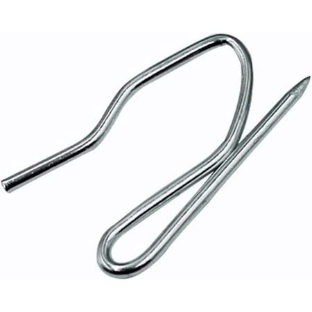 

Heavy-Duty Offset Pin-On Drapery Hooks 14 Hooks per Pack