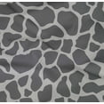 thumbnail image 4 of oneOone Cotton Poplin Twill Gray Fabric Giraffe Animal Skin Dress Material Fabric Print Fabric By The Yard 56 Inch Wide, 4 of 4