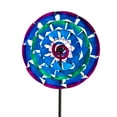 thumbnail image 1 of 75"H Wind Spinner, Psychedelic Blades, 1 of 2