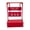 Red, variant on Book Trackers with Plaques And Storage Drawer Book Read This Year Counter Reading Challenge Accessories Gifting