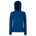 thumbnail image 3 of Fruit Of The Loom - Sudadera con capucha ajustada para mujer (Marino), 3 of 3