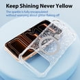 thumbnail image 2 of Funda Casehas para iPhone 17 Pro Max de 6.9 pulgadas con purpurina magnética transparente, 2 of 7