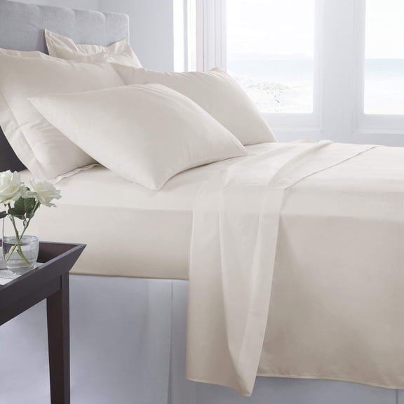 Ensembles de draps en coton peigné 500 fils Johnson Home