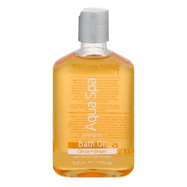 Aqua Spa Bath Oil Citrus + Ginger, 9.28 FL OZ - Walmart.com