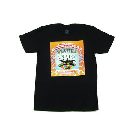 Beatles Magical Mystery Tour Black T Shirt (Best Beatles Tour Liverpool)