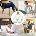 thumbnail image 2 of Embouts de Pieds de Chaise en Silicone pour Protection des Meubles, 40 Pcs, Résistants aux Rayures, Protection de Sol - 17-21mm, 2 of 5