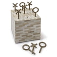 thumbnail image 5 of Regina Andrew 20-1099 Tic Tac Toe 4" Wide Block - Natural, 5 of 5