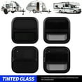 thumbnail image 3 of RV Sliding Window  Aluminum Alloy Trailer Heat Resistant Glass With  Resistant Net for Campers, 3 of 7