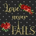 thumbnail image 2 of Brown, Denise 26x26 White Modern Wood Framed Museum Art Print Titled - Love Never Fails, 2 of 4