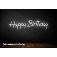 thumbnail image 2 of Glowneon Happy Birthday Neon Sign, Birthday Quotes Sign, Birthday Party Decor, Birthday Gifts, 2 of 4