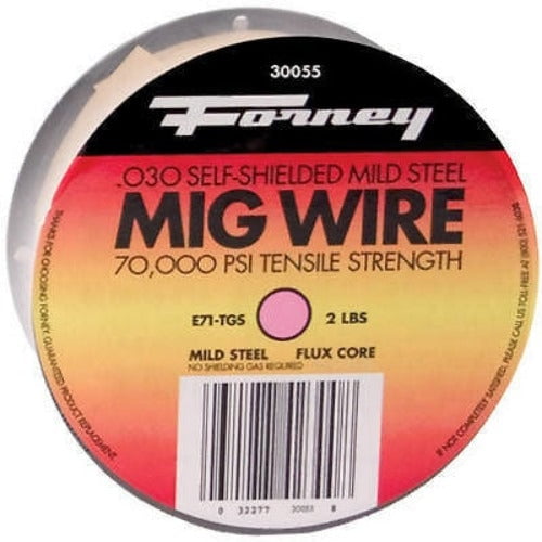 Forney Industries Inc 2 LB, .030, Flux Corded Wire, Spool.