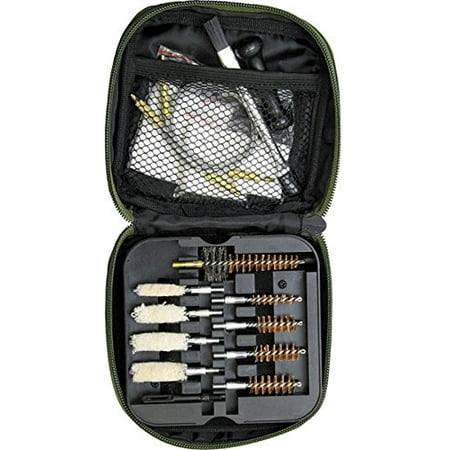 AMERICAN BUFFALO TACTICAL PORTABLE CLEANING KIT RIFLE 5.56 MM/7.62 (Best Rifle Bedding Kit)