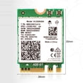 thumbnail image 3 of Tarjeta De Red Tarjeta de red AX200NGW 2974M 2.4G 5G WiFi 6 M.2 para Intel (antena externa), 3 of 8