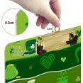 thumbnail image 4 of FMSHPON Clover Hat Clipboard Hardboard Wood Nursing Clip Board and Pull for Standard A4 Letter 13x9 inches, 4 of 8