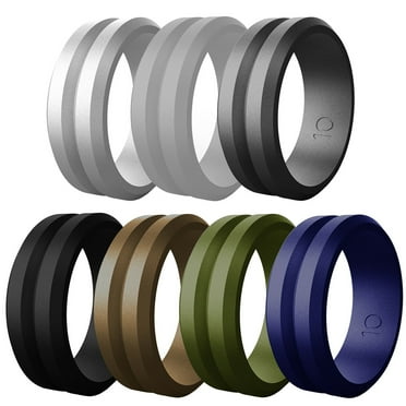 Mens Rings Plastic Wedding Bands Amazon Silicone Wedding Ring For