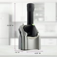 thumbnail image 5 of Yonanas Classic Vegan Non-Dairy Frozen Fruit Soft Serve Dessert Maker with 36 Recipe Book, in Silver (IC902ESV23), 5 of 12
