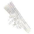 thumbnail image 1 of CIMAXIC 20PCS Golden Side Design Pull Bows Gift Knot Ribbons String Bows for Wedding Gift Wrapping Car Decoration (White),19.69"X1.18"X0.04", 1 of 5