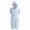 w93# Blue401, variant on Toddler Boys Girls Swim Cover Up Short Sleeve Striped Hooded Full Zip Up Swim Shirt Rash Guard Front Pockets Upf 50+ Beach Pool Uv Protection Summer Swimwear Towel Poncho,Blue,1-2 Years