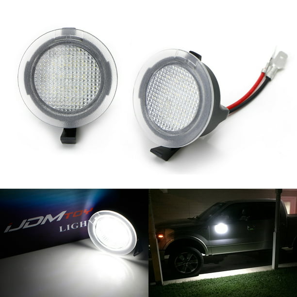iJDMTOY Direct Replace Super Bright 18-SMD LED Under Side Mirror Puddle ...