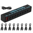 thumbnail image 2 of MYG Guitar Pedals Power Supply 5V With 8 Outputs Portable Pedalboard Power Supply, 2 of 9