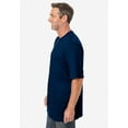 thumbnail image 3 of KingSize Men's Big & Tall Shrink-Less Lightweight Pocket Crewneck T-Shirt, 3 of 6