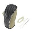 thumbnail image 1 of Cubierta de pomo de cambio de marcha antideslizante Unique Bargains para automóvil, protector de manija de cambio para Buick Envision 15-20, negro y beige, 1 of 6