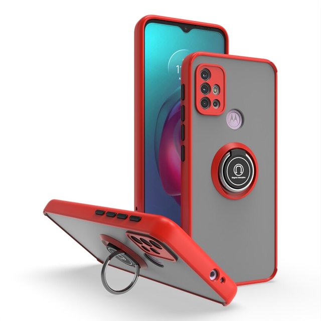 Funda magnética con anillo para Motorola Moto G10, G20, G30, G50, 5G, G60, G60S, G100, G200, G31, G41, G51, G71 xuanjing unisex
