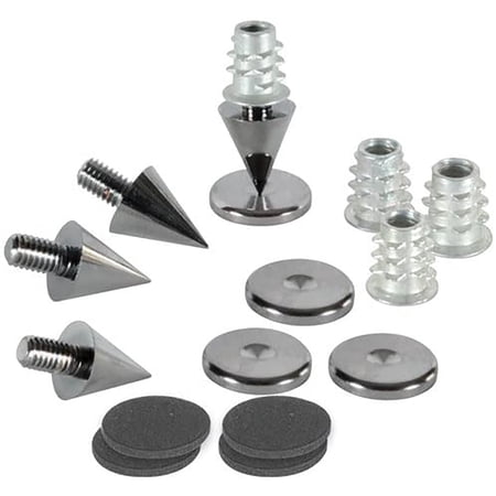 Dayton Audio - DSS2-BC - Speaker Spike Set - Black Chrome - 4 Pcs. price history on PriceWatchPro