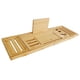 thumbnail image 3 of Bandeja organizadora para bañera, extensible, para accesorios de baño, práctico soporte de almacenamiento, longitud ajustable., 3 of 9