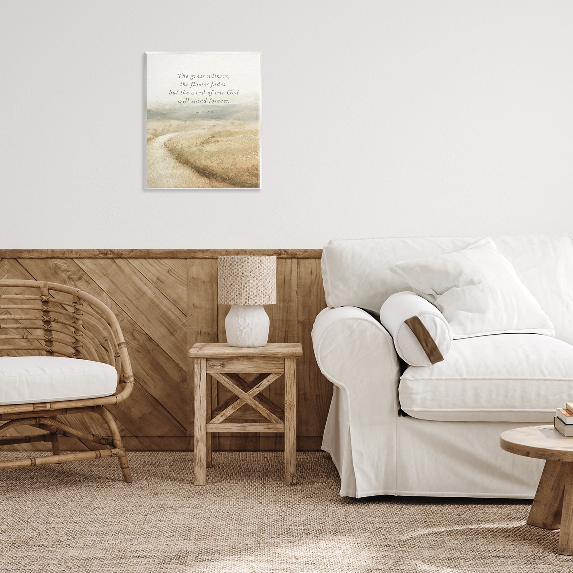 Stupell Industries Word Of God Isaiah Proverb Wall Plaque Art, design by John Spaeth
