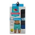 thumbnail image 3 of Fruit of the Loom Men's Breathable Micro-Mesh Boxer Briefs, 3 Pack, Sizes S-2XL, 3 of 11