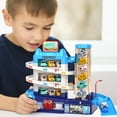 thumbnail image 4 of 4-Car Garage Building Parking Lot Toy Set - Perfect Gift For Toddler Boys & Girls -, 4 of 7