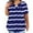 Blue A, variant on Ashirexll Summer Shirts for Women, Womens Tops Casual, Plus Size for Women V-Neck Blouse Casual Loose Summer Short Sleeve Blouse