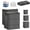 2PCS XLarge, variant on XXL Foldable Storage Bag with Reinforced Handles, 180L Portable Moving Storage Bags for Quilts, Bedding & Sweaters,Large Capac