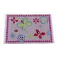 thumbnail image 2 of 1/12 Dollhouse Rug Flower Patterns Carpet Area Rug Dolls House Room, 2 of 7