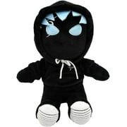 DJKDJL 8.27" Tanqr Plush, Anime Black Plush Toy, Cartoon Characters Stuffed Animal, Game Plushie Doll for Fans and Friends Beautifully Plush Doll Gifts